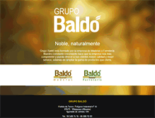 Tablet Screenshot of grupobaldo.es